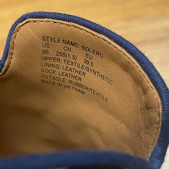 Kate Spade New York Solero Navy Breton Stripe Espadrille Mules, US Size 9B - Picture 11 of 12